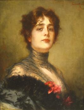康拉德 基澤爾 Portrait Of a Spanish Lady 康拉德 基澤爾 Portrait Of a Spanish Lady